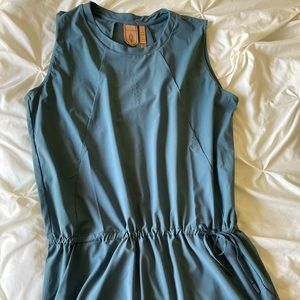 Indygena Aqua Athletic Dress, Medium